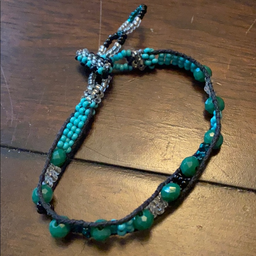 Green anklet